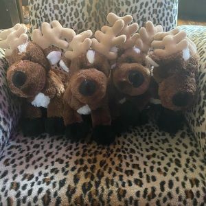 4 Webkinz Reindeer